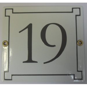 Huisnummer Helmond Brandevoort 12x13,2 cm 